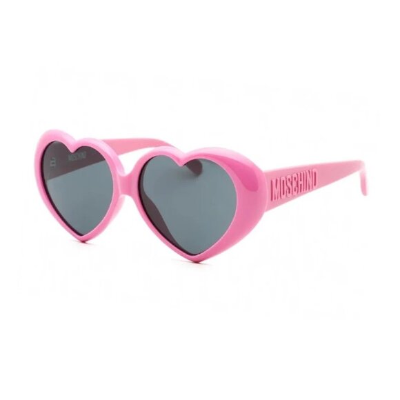 NEW MOSCHINO SUNGLASSES PINK GREY WOMEN EYEWEAR MOSCHINO MOS128/S 0MU1 IR